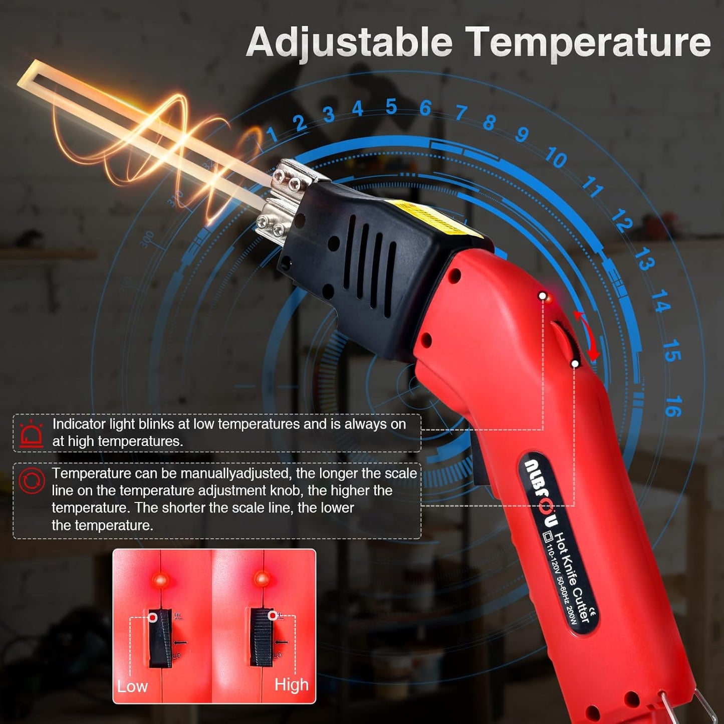 Electric Hot Knife 200W