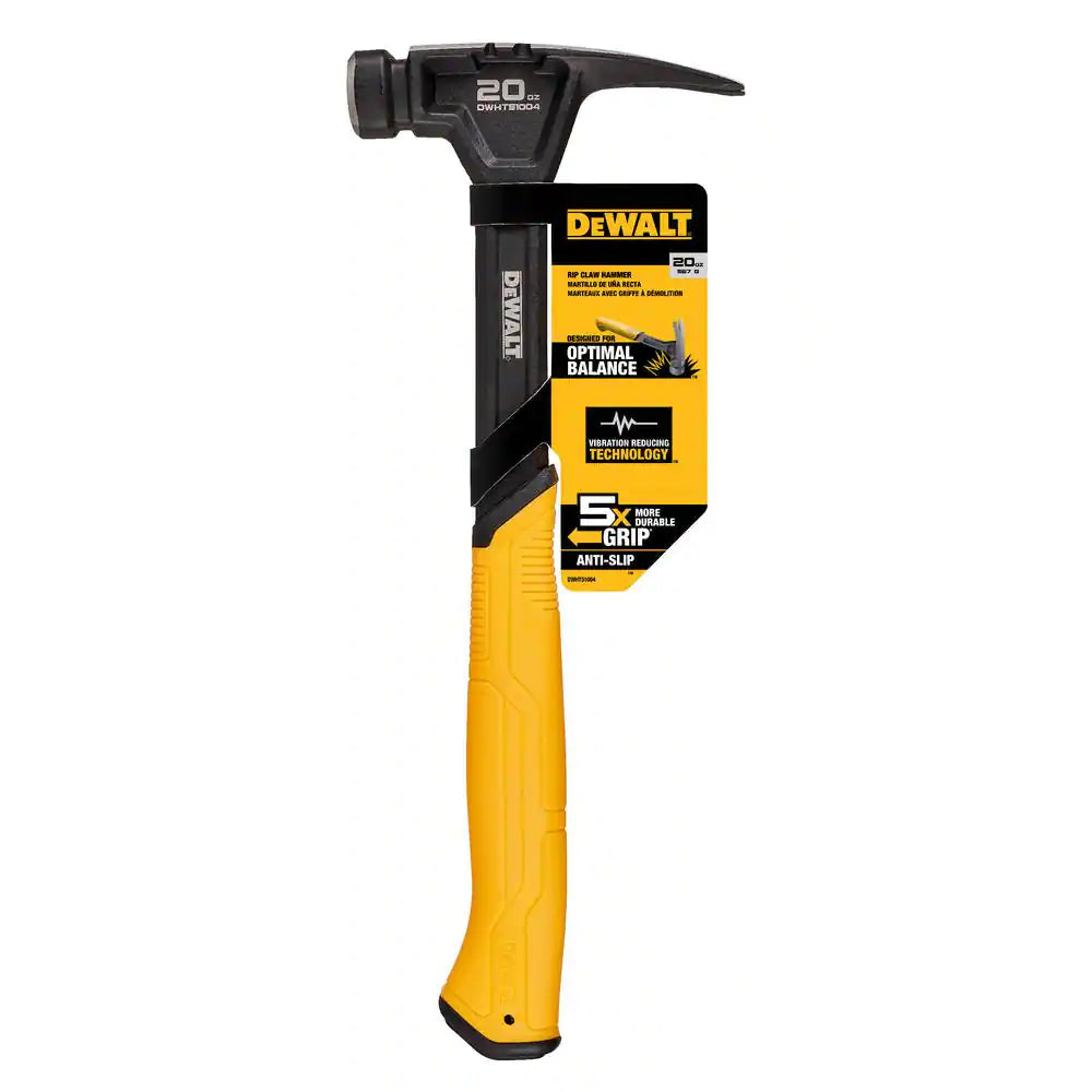 20 Oz. Steel Rip Claw Nailing Hammer