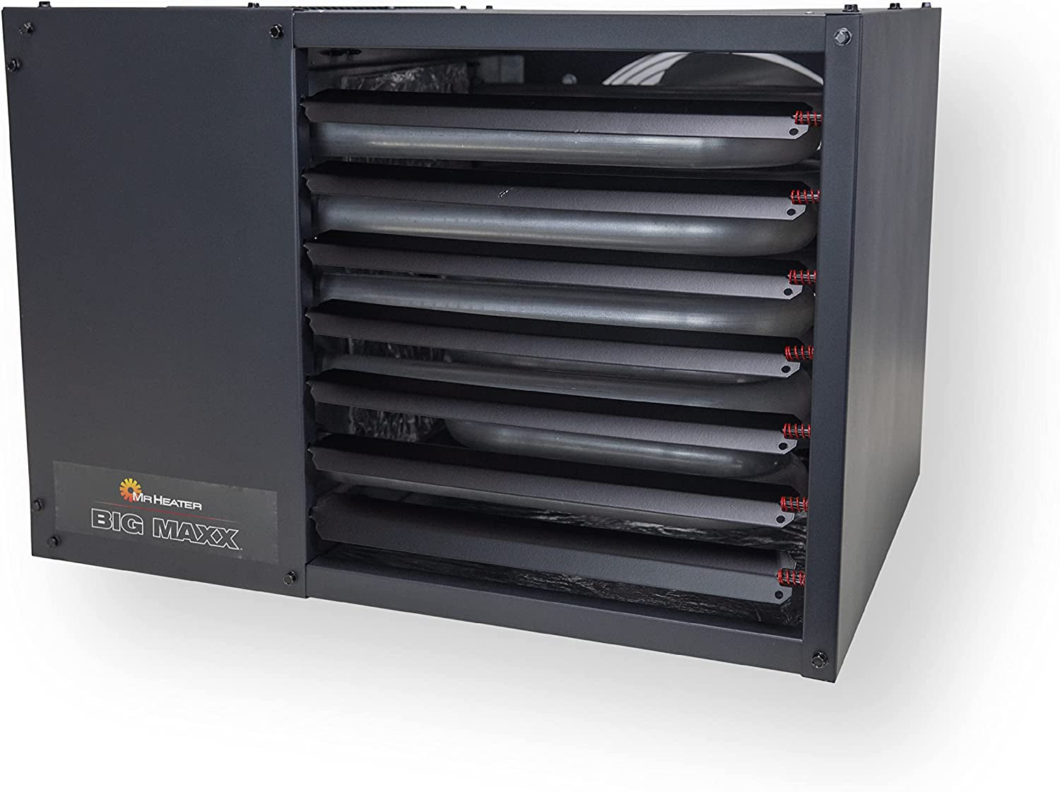F260560 Big Maxx MHU80NG Natural Gas Unit Heater,Black, 80,000 BTU