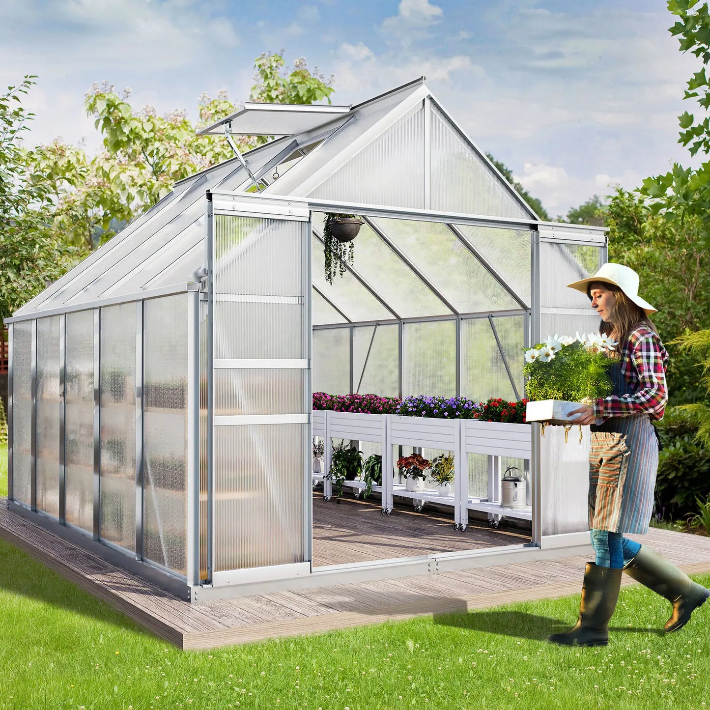 GG3 Walk-In Greenhouse, 