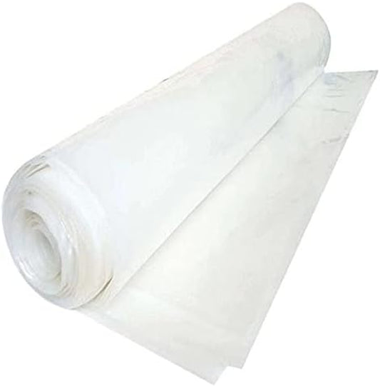 Greenhouse Plastic 4 Year 6 Mil UV Resistant Clear Polyethylene Film 40' X 50'