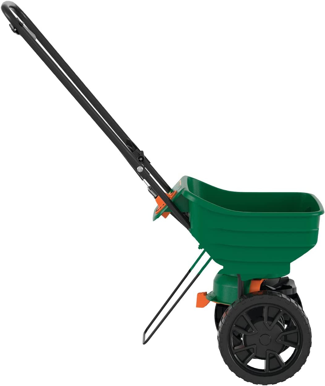 Turf Builder Edgeguard Mini Broadcast Spreader for Seed,Fertilizer,Salt,Ice Melt, Holds up to 5,000 Sq.Ft. Product