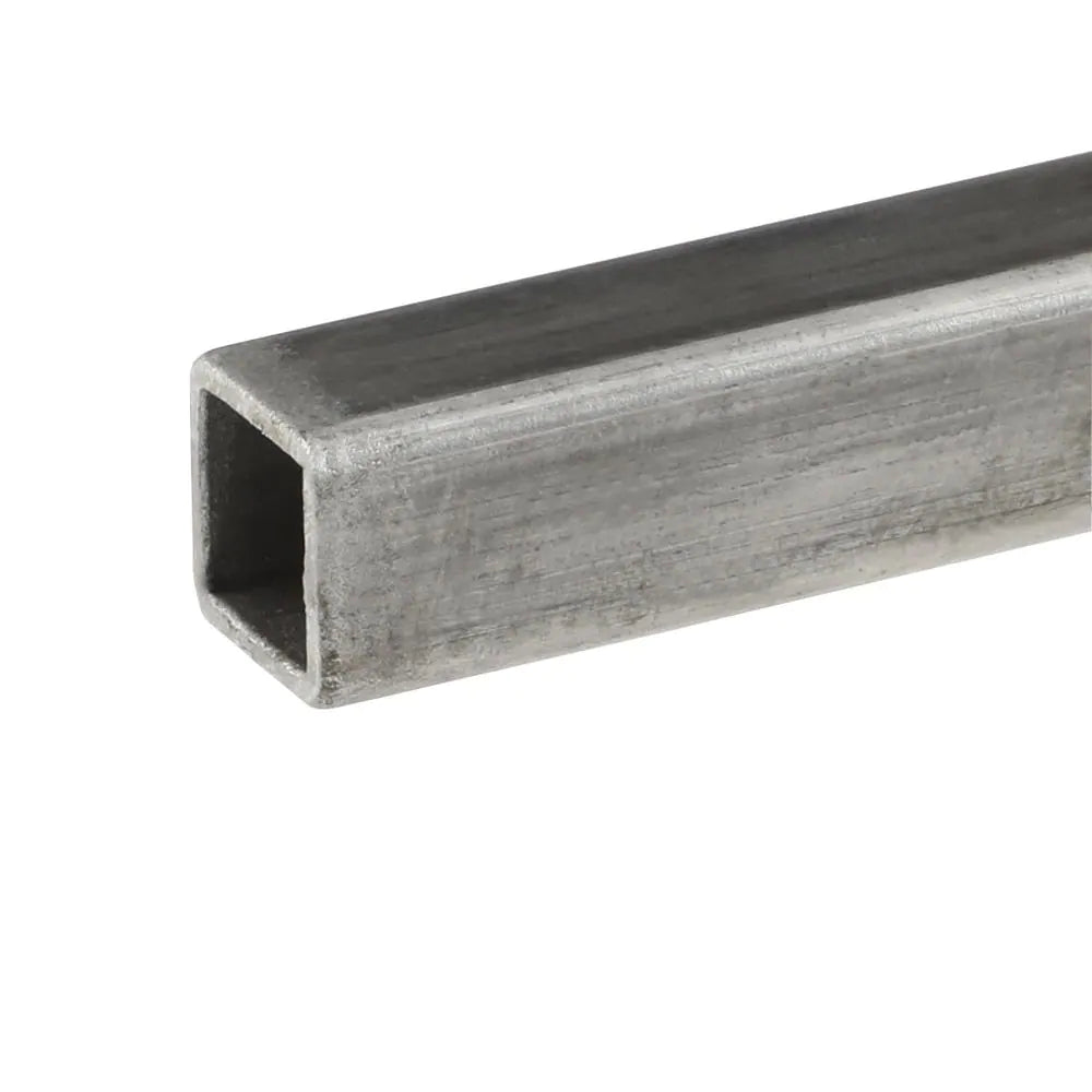 1/16 In. X 1/2 In. X 36 In. Plain Steel Square Tube